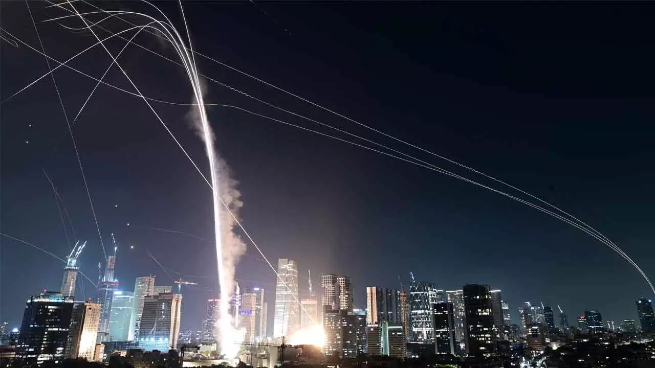 Escalation in Middle East: Iran Unleashes Missile Barrage on Israel After Deadly Strikes Escalation in Middle East: Iran Unleashes Missile Barrage on Israel After Deadly Strikes