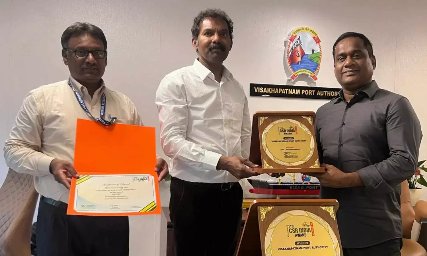 VPA gets Greentech CSR awards