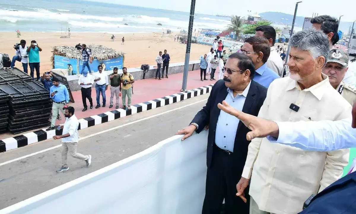 International Yoga Day 2025: Andhra Pradesh CM Reviews Preparations; Vizag Set to Host Over 5 Lakh Participants at RK Beach