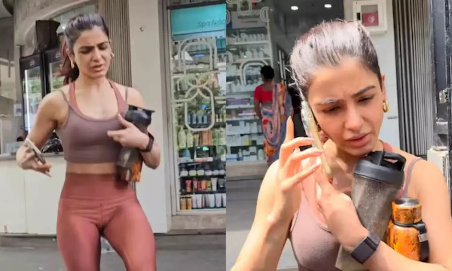 Samantha Ruth Prabhu Spotted in No-Mood Zone Post Workout, Avoids Paparazzi Outside Gym