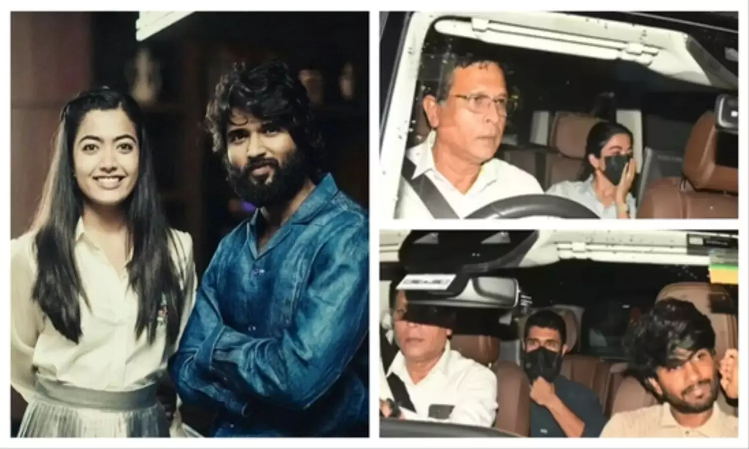 Rashmika, Vijay Exit in Same Car, Fans Ask ‘Are They Dating?’