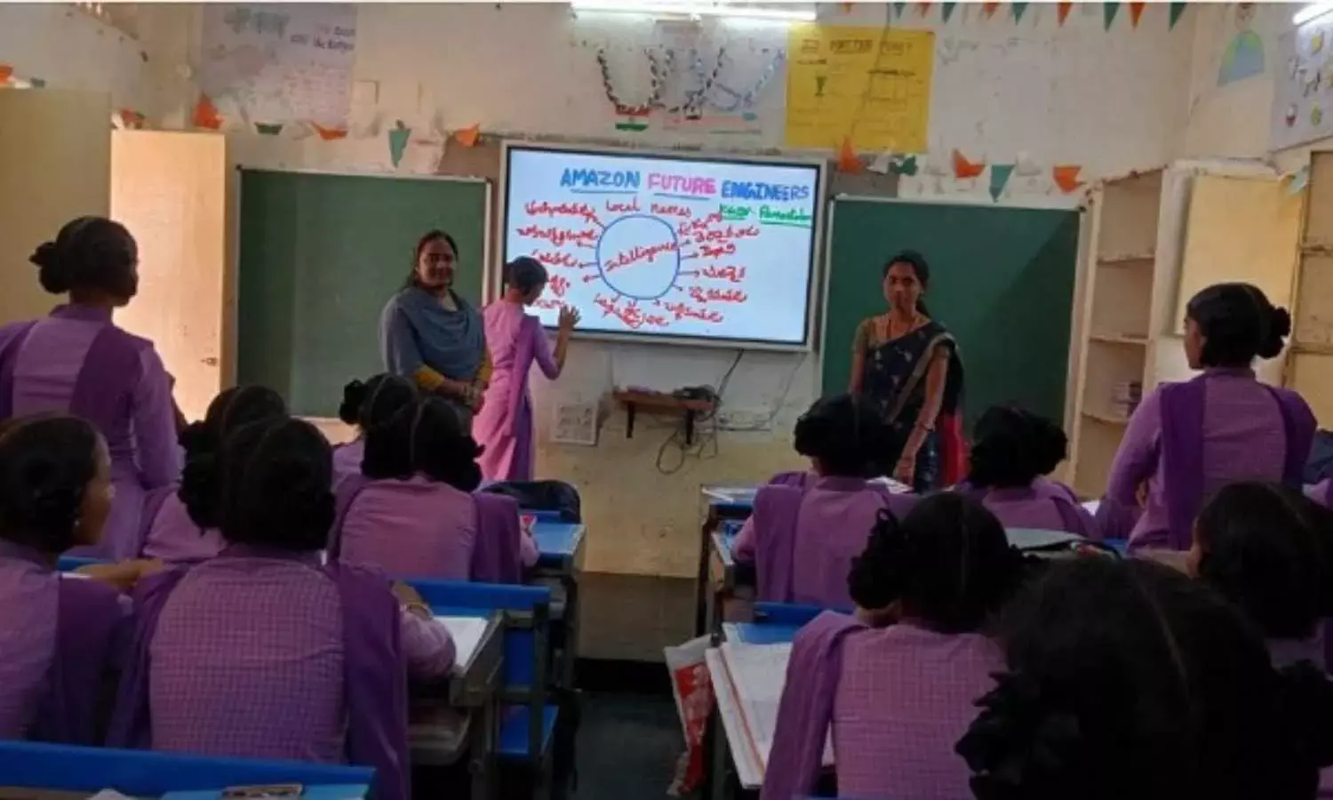 AP Govt initiative completes one year in teaching AI along with others