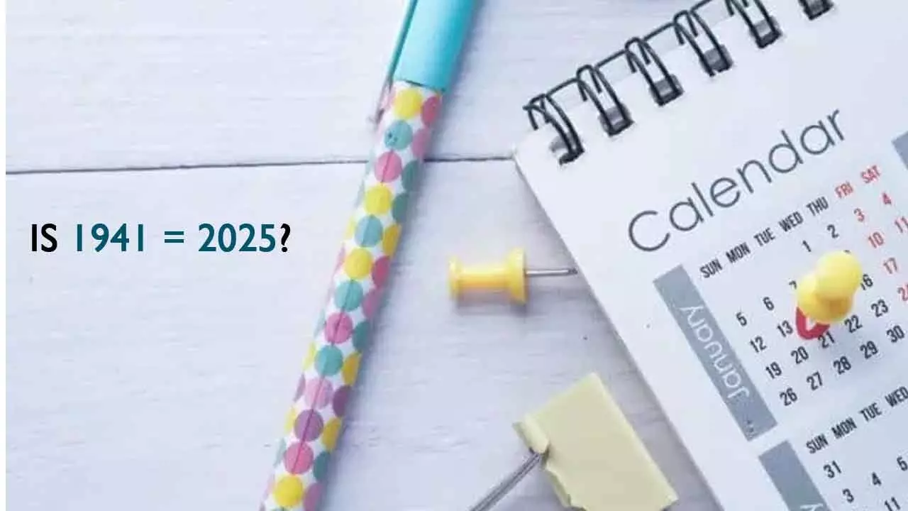 Unpacking the 2025-1941 Calendar Coincidence: Is History Really Repeating Itself?