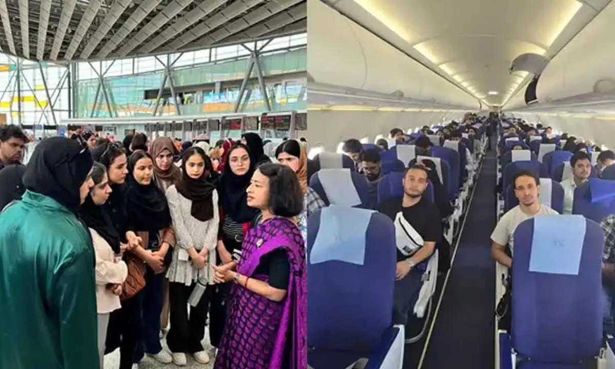 Indias Lifeline: First Flight of Operation Sindhu Brings Home 110 Students from War-Torn Iran