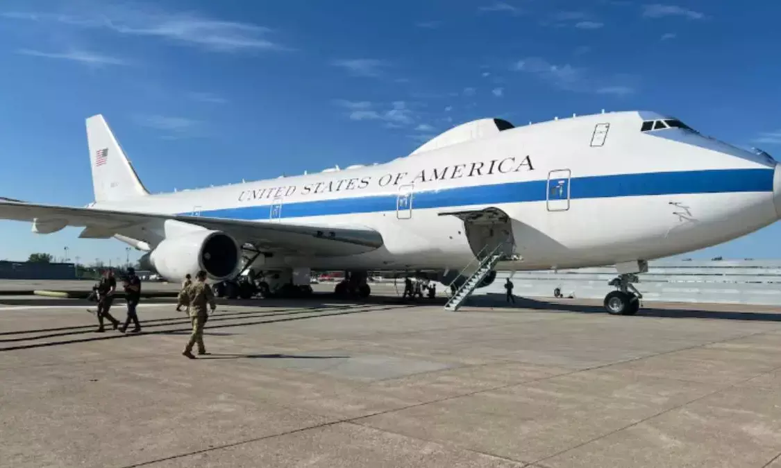 What Is the ‘Doomsday Plane’ That Landed in Washington Amid Iran-Israel Conflict?
