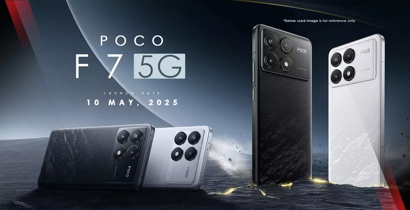 Poco F7 5G Launch Confirmed: Snapdragon 8s Gen 4, 7,550mAh Battery, 90W Fast Charging – Full Details Inside Poco F7 5G Launch Confirmed: Snapdragon 8s Gen 4, 7,550mAh Battery, 90W Fast Charging – Full Details Inside