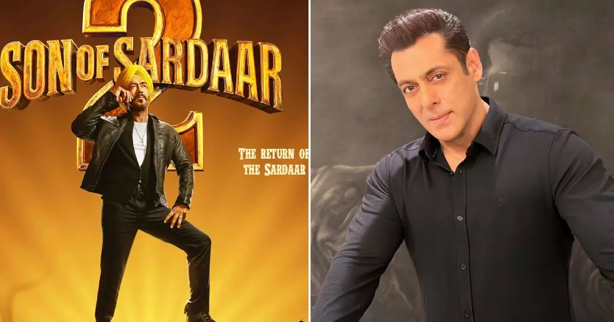 Son Of Sardaar 2 Box Office: Ajay Devgn Poised to Surpass Salman Khan in 100 Crore Club Son Of Sardaar 2 Box Office: Ajay Devgn Poised to Surpass Salman Khan in 100 Crore Club