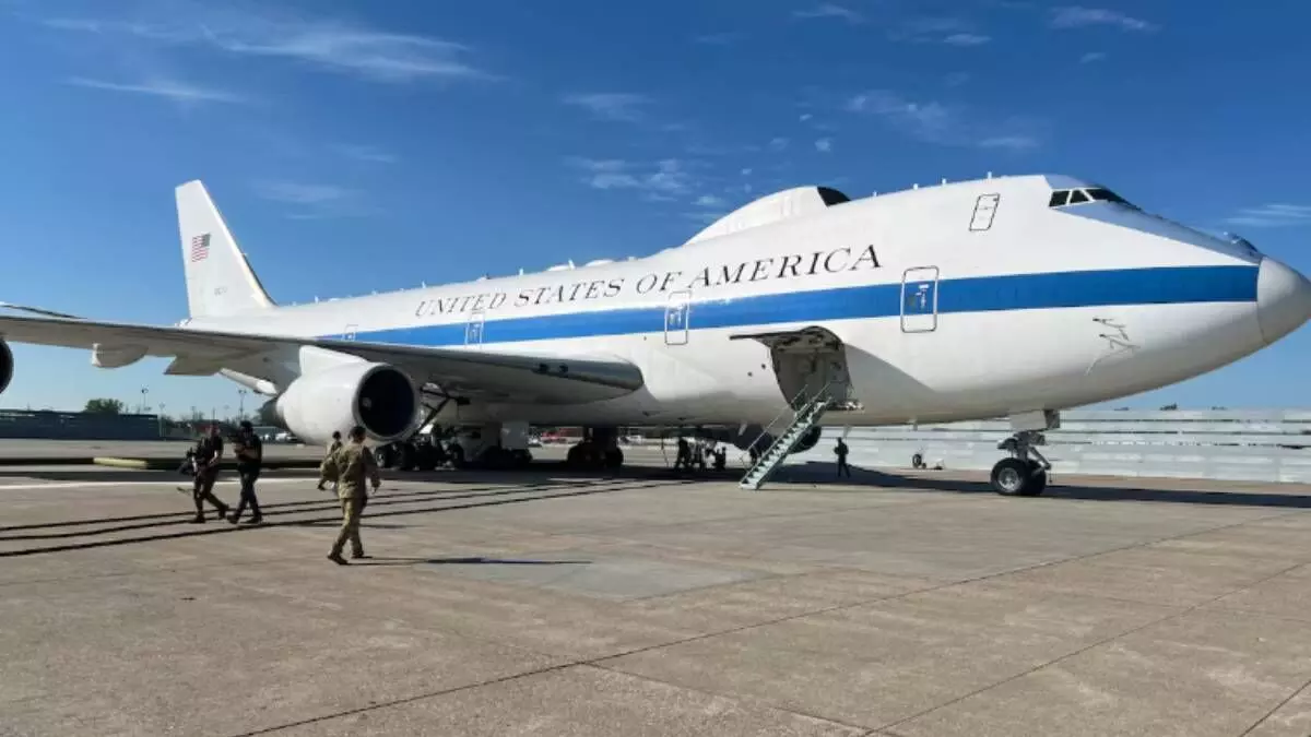 What Is the ‘Doomsday Plane’ That Landed in Washington Amid Iran-Israel Conflict? What Is the ‘Doomsday Plane’ That Landed in Washington Amid Iran-Israel Conflict?
