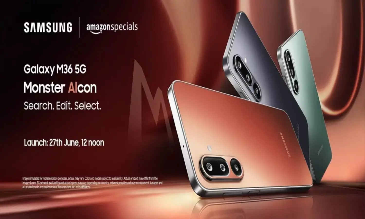 Galaxy M36 Coming to India – Launching on Amazon June 27