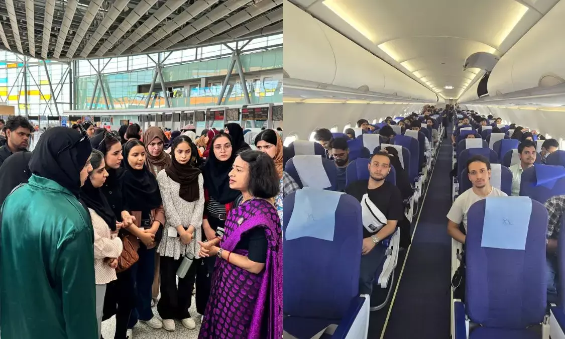 Operation Sindhu: 2 Flights Carrying Indian Evacuees from Iran Land Safely in Delhi, Passengers Chant Bharat Mata Ki Jai