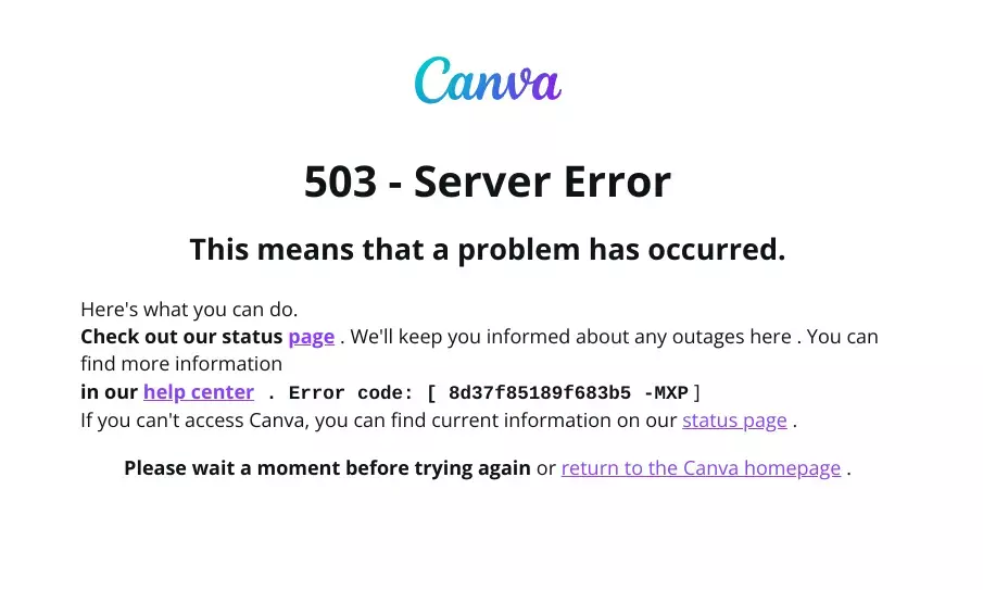 Canva Down: Users Face Access Issues, Downdetector Reports Spike, and Social Media Explodes with Memes Canva Down: Users Face Access Issues, Downdetector Reports Spike, and Social Media Explodes with Memes
