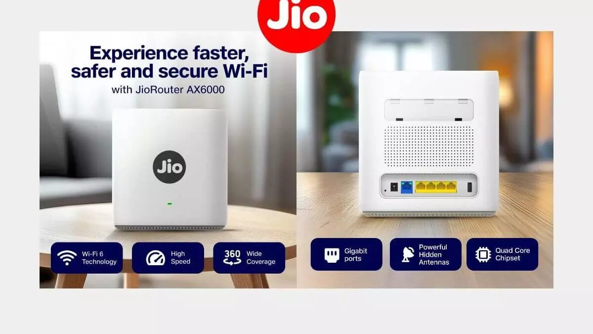 Jio AX6000 Wi-Fi 6 Router Launched in India: High-Speed Internet with One Major Limitation
