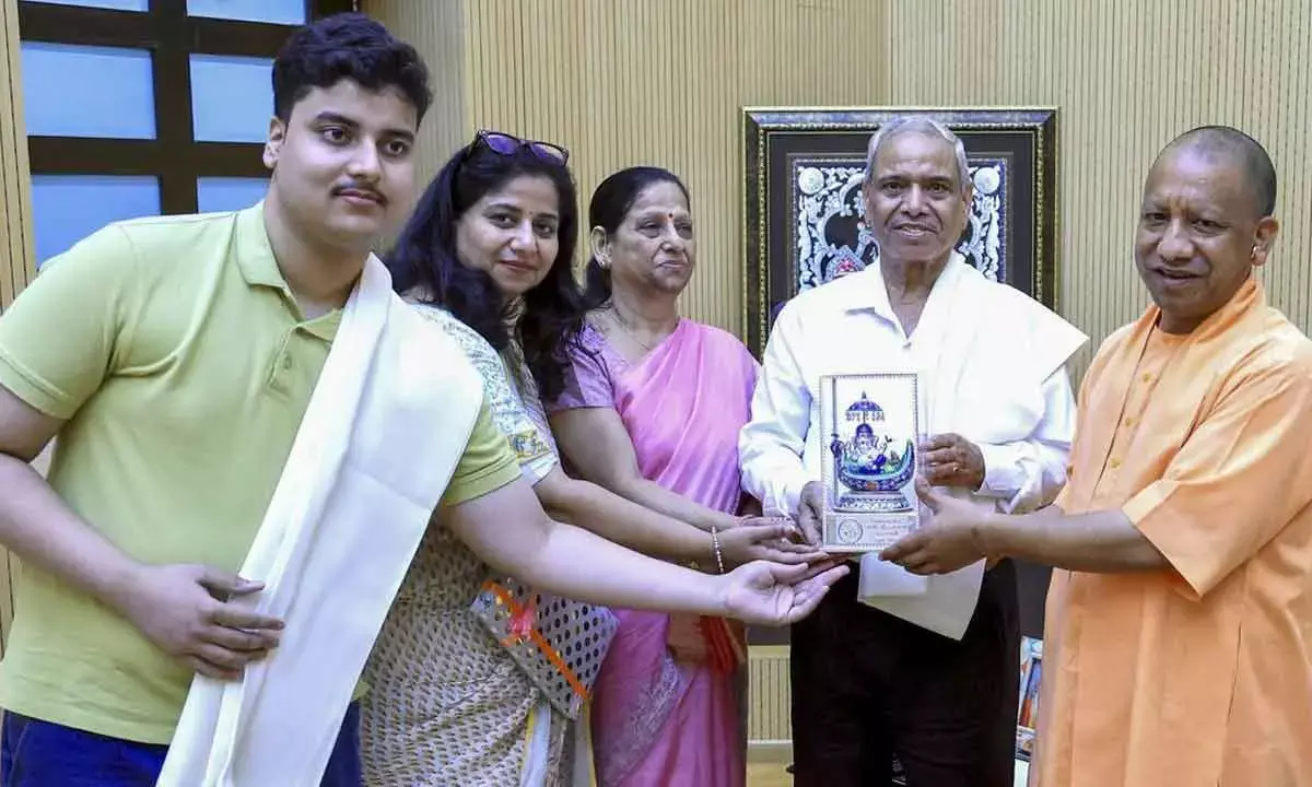 From Gorakhpur to the Stars: Astronaut Shubhanshu Shuklas Family Meets CM Yogi After Historic ISS Docking