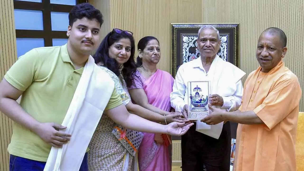 From Gorakhpur to the Stars: Astronaut Shubhanshu Shuklas Family Meets CM Yogi After Historic ISS Docking From Gorakhpur to the Stars: Astronaut Shubhanshu Shuklas Family Meets CM Yogi After Historic ISS Docking