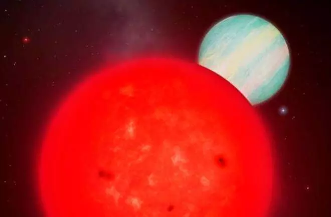 Giant Planet Orbiting Small Star Challenges Planet Formation Theories Giant Planet Orbiting Small Star Challenges Planet Formation Theories