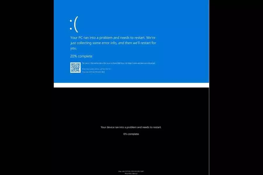 Microsoft Replaces Iconic Blue Screen of Death with Sleek Black Screen in Windows 11 Microsoft Replaces Iconic Blue Screen of Death with Sleek Black Screen in Windows 11