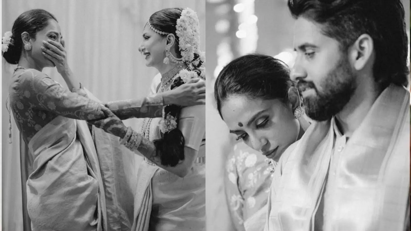 Sobhita Dhulipala, Naga Chaitanya Share Heartwarming Moments at Akhil Akkineni and Zainab Ravdjee’s Wedding