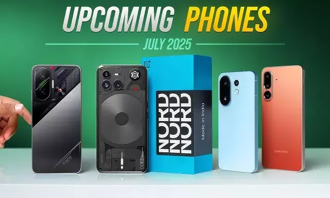 Upcoming Smartphone Launches in July 2025: OnePlus Nord 5 Series, Galaxy Z Fold 7, AI+ Pulse, and More