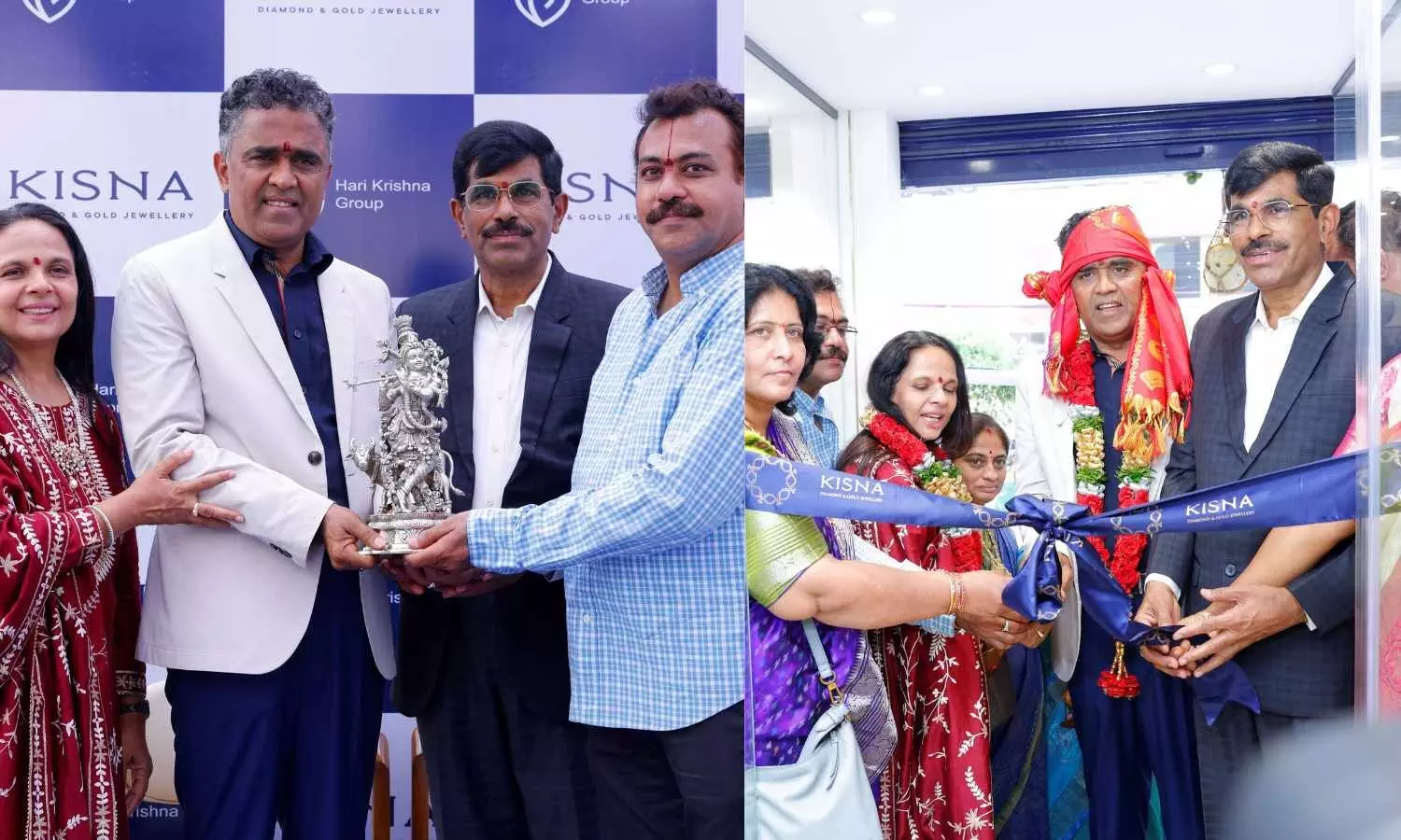 Kisna Diamond launches third showroom in AP