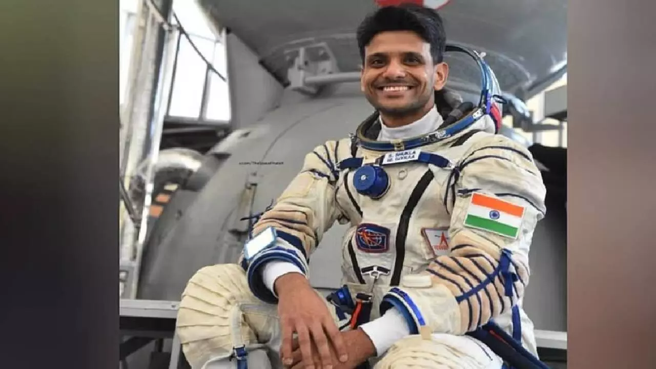 Shubhanshu Shukla Becomes First Indian to Conduct ISS Research on Axiom Mission 4 Shubhanshu Shukla Becomes First Indian to Conduct ISS Research on Axiom Mission 4