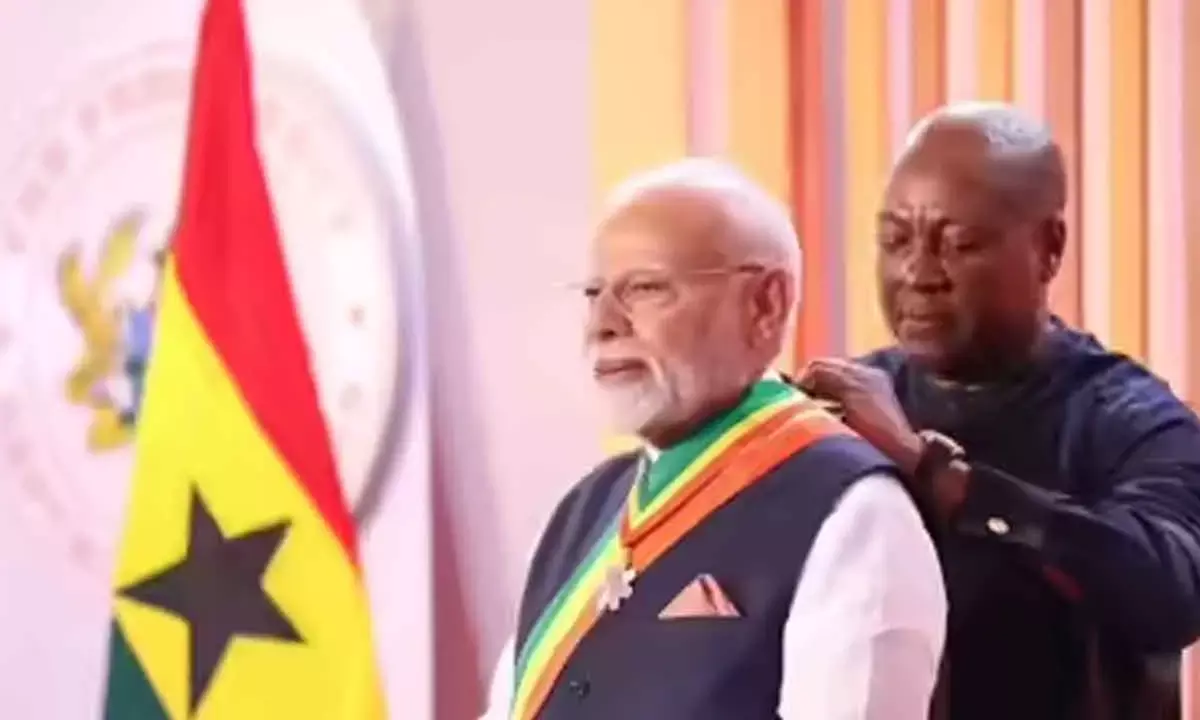 PM Modi Honored with Ghanas Highest Award: A Deepening Friendship