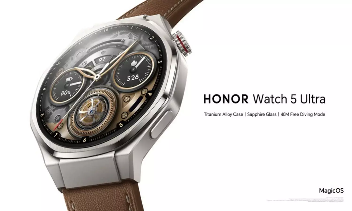 New Honor Watch 5 Ultra Features ECG, 15-Day Battery