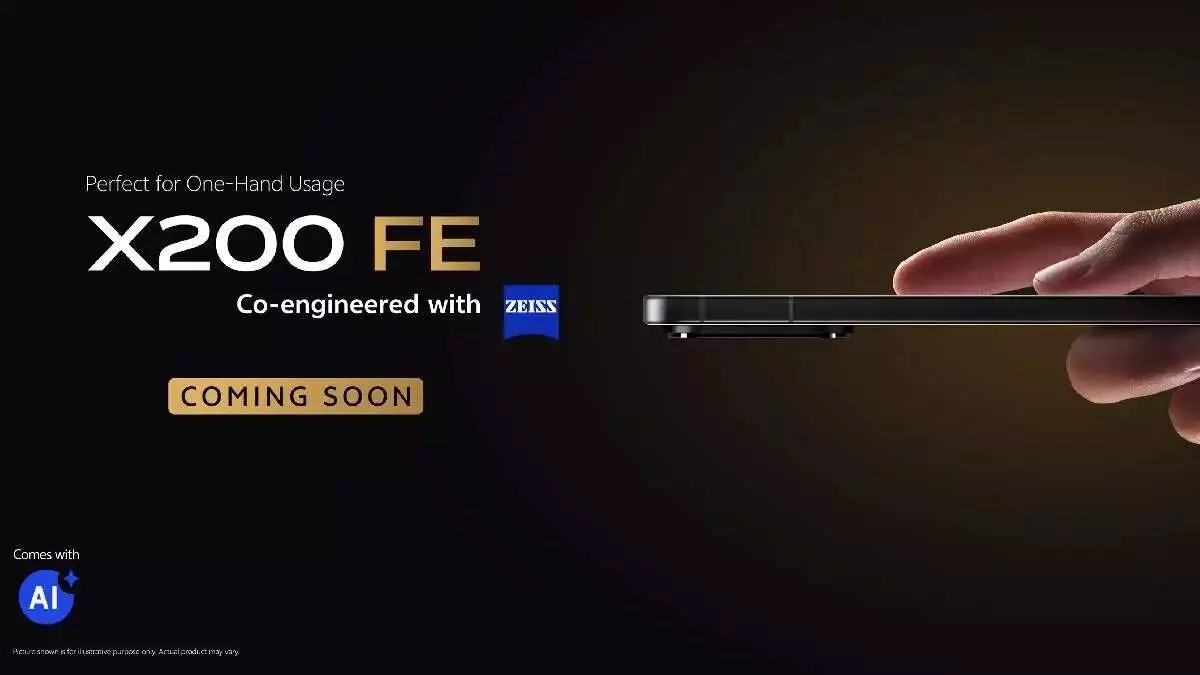 Vivo X200 FE to Launch Soon in India: Flagship Chipset, 6500mAh Battery, Zeiss Cameras & More Vivo X200 FE to Launch Soon in India: Flagship Chipset, 6500mAh Battery, Zeiss Cameras & More