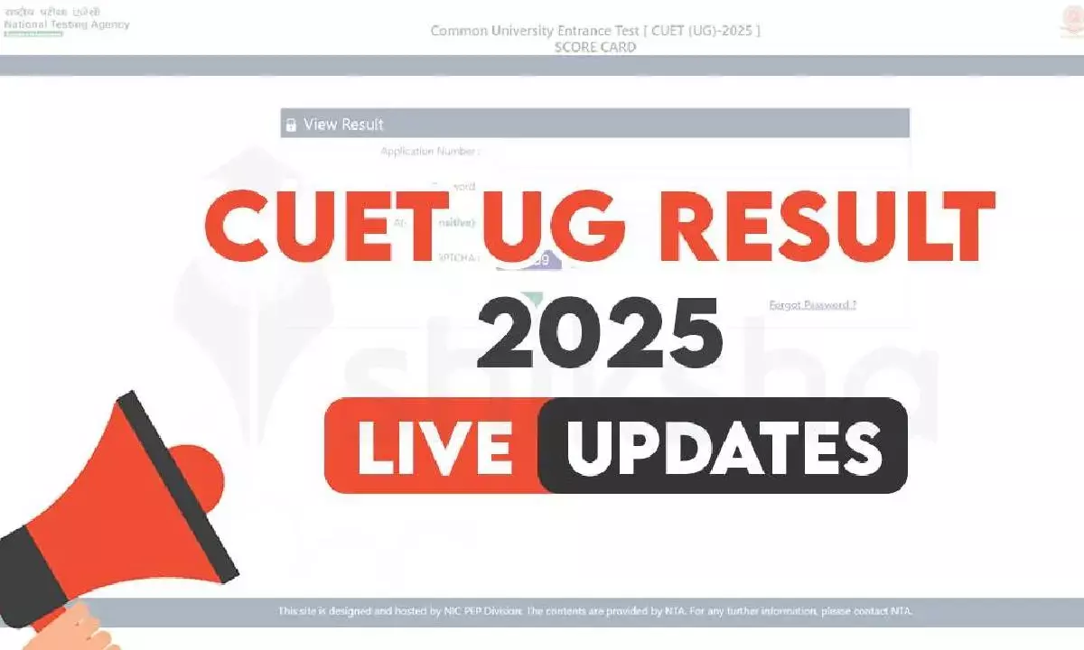CUET UG Merit List 2025 PDF Out: Download Toppers List at cuet.nta.nic.in