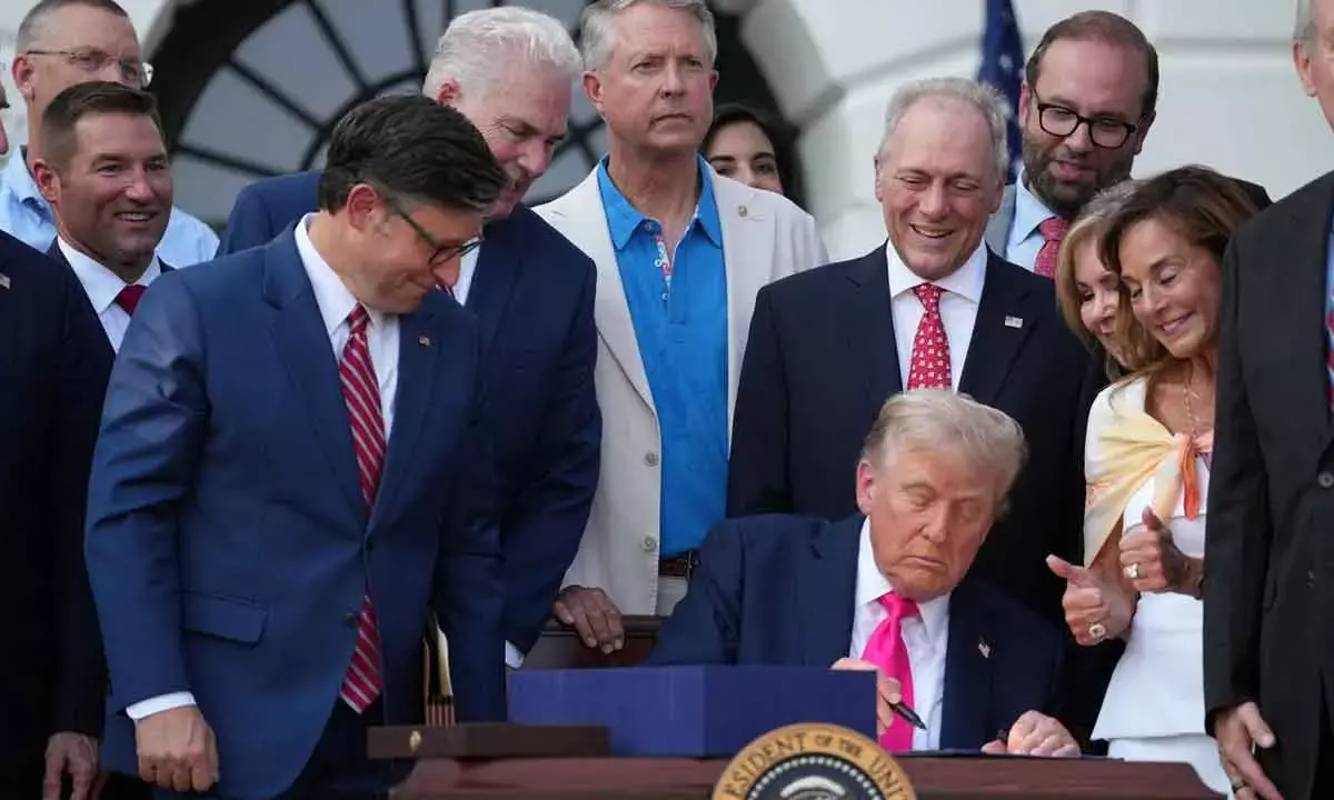 Trumps Fourth of July Triumph: Big Beautiful Bill Signed Amidst Fanfare Trumps Fourth of July Triumph: Big Beautiful Bill Signed Amidst Fanfare