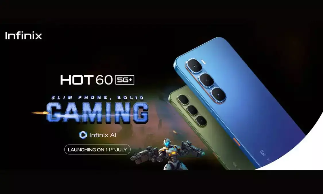 Infinix Hot 60 5G+ Launching in India on July 11: Key Features, AI Button, Gaming Performance Revealed