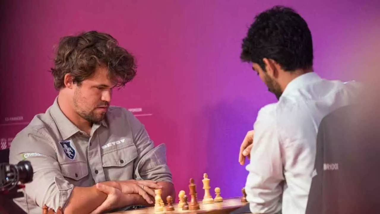Blitz Lightning Round: Gukesh and Carlsens Zagreb Clash Ends in Blazing 65-Second Draw Blitz Lightning Round: Gukesh and Carlsens Zagreb Clash Ends in Blazing 65-Second Draw