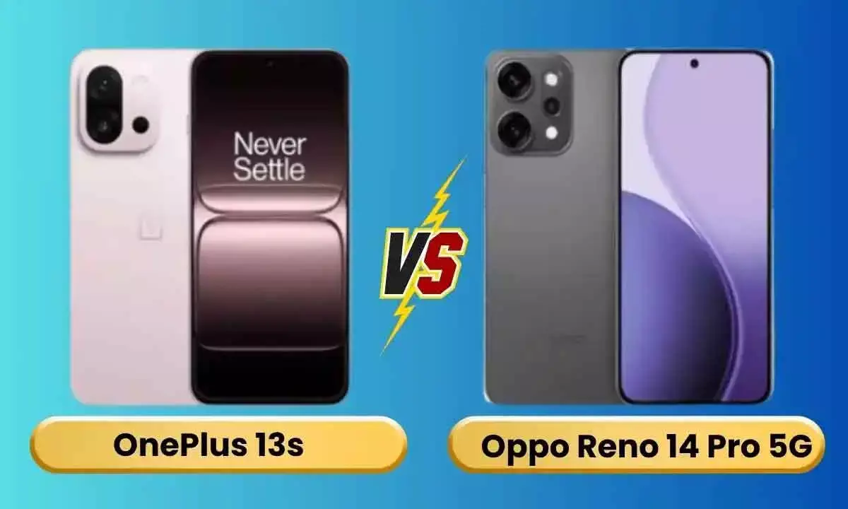 Flagship Face-Off: Oppo Reno 14 Pro 5G vs. OnePlus 13s – Which Reigns Supreme at ₹50,000? Flagship Face-Off: Oppo Reno 14 Pro 5G vs. OnePlus 13s – Which Reigns Supreme at ₹50,000?