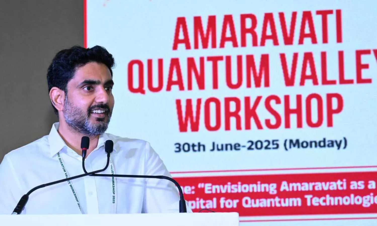 IT Minister Lokesh meets CEOs of leading tech giants to set up GCCs in AP Quantum Valley to take shape in Amaravati in next six months IT Minister Lokesh meets CEOs of leading tech giants to set up GCCs in AP Quantum Valley to take shape in Amaravati in next six months