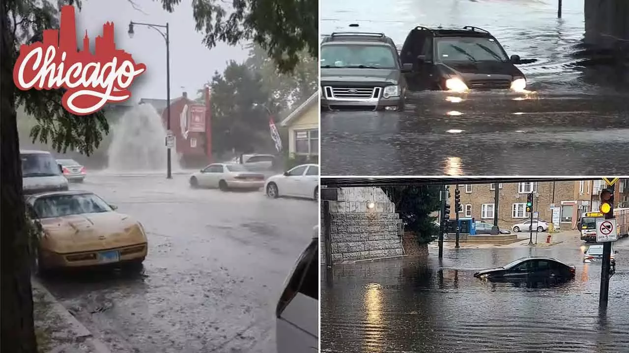 Chicago Under Siege: Dangerous Flash Floods Submerge City Amid Relentless Downpour Chicago Under Siege: Dangerous Flash Floods Submerge City Amid Relentless Downpour