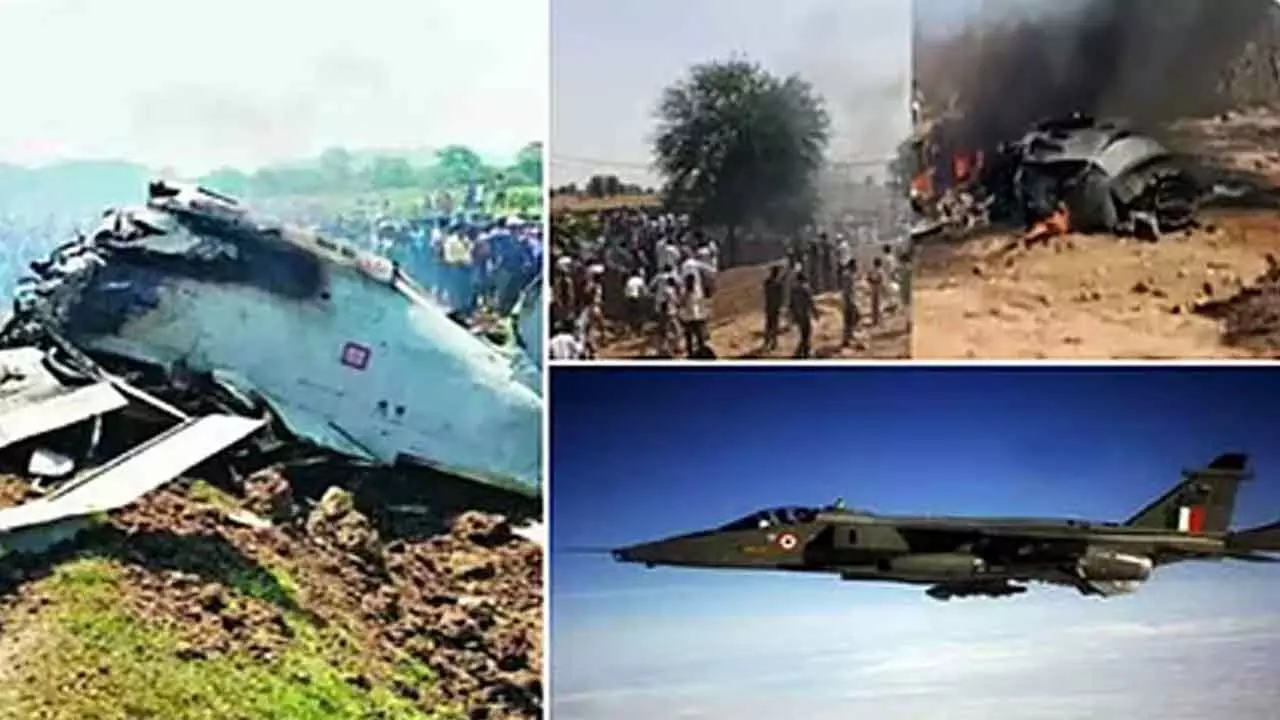Tragic Loss: Two Pilots Die in Third IAF Jaguar Crash Since March Tragic Loss: Two Pilots Die in Third IAF Jaguar Crash Since March