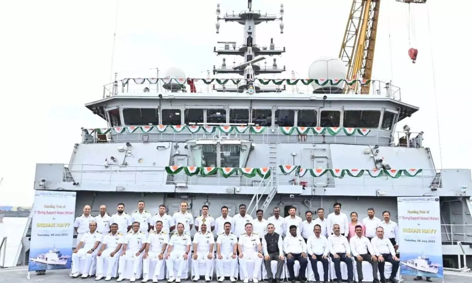 Rajnath Singh to attend DSV Nistar commissioning on July 18 Rajnath Singh to attend DSV Nistar commissioning on July 18