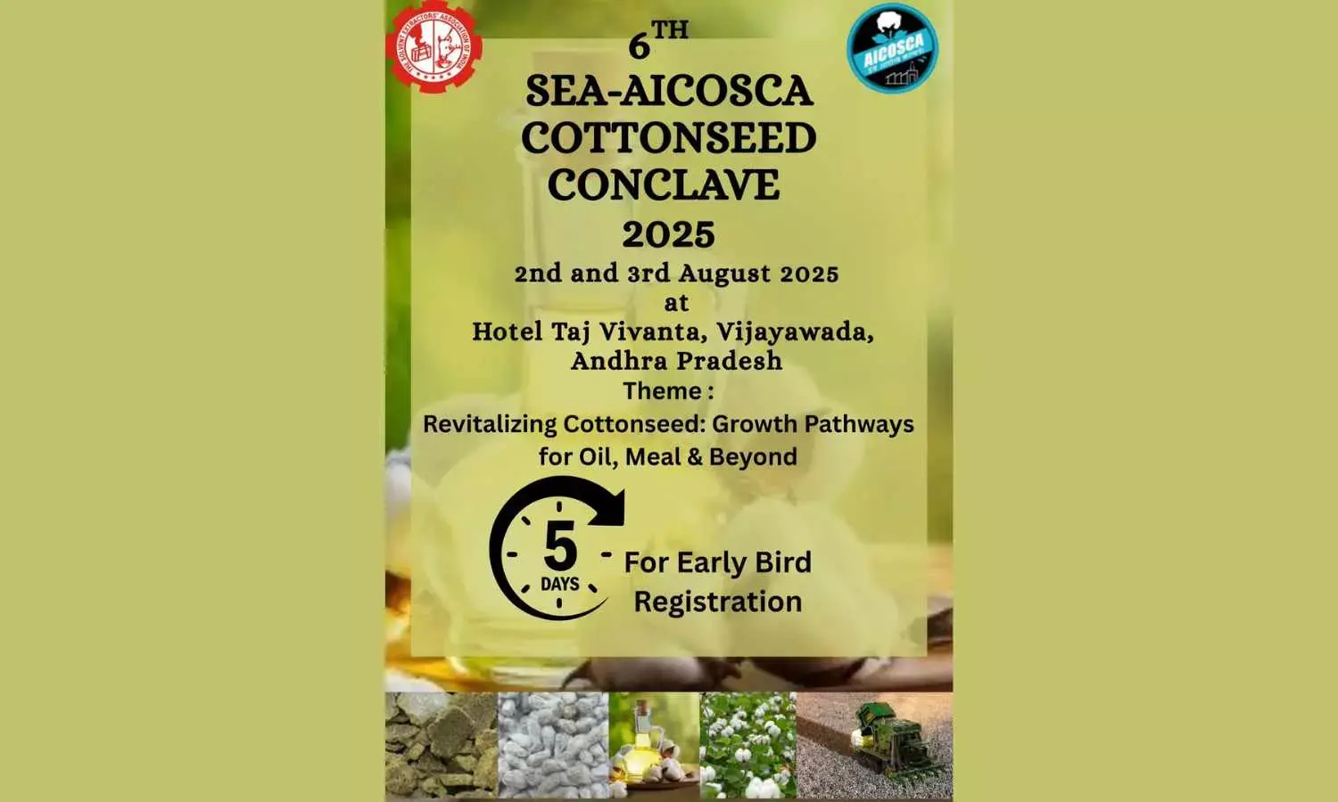 Vijayawada to host 6th cottonseed, oil and meal conclave