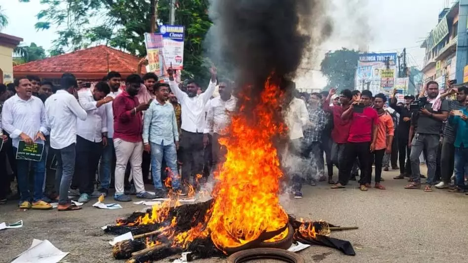 Odisha Bandh Today Over Student’s Death: Opposition Unites After Self-Immolation Protest Against Sexual Harassment