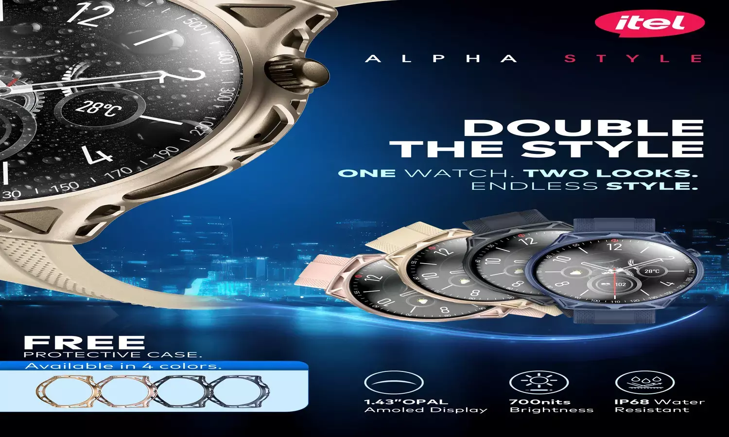 itel’s Rs 1499 Smartwatch Comes with Bluetooth Calling, IP68