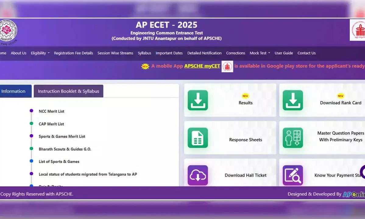 AP ECET 2025 Counselling Dates Announced: Step-by-Step Guide to Apply Online from July 18
