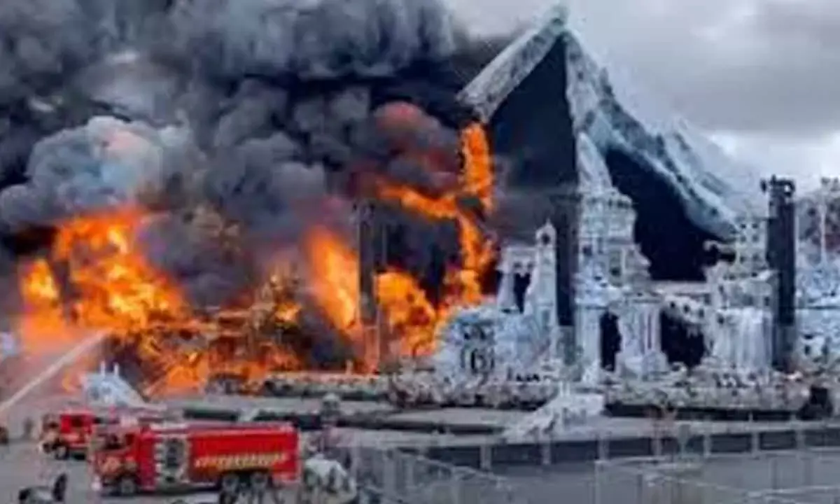 Catastrophic Blaze Engulfs Tomorrowland Main Stage Days Before Grand Opening