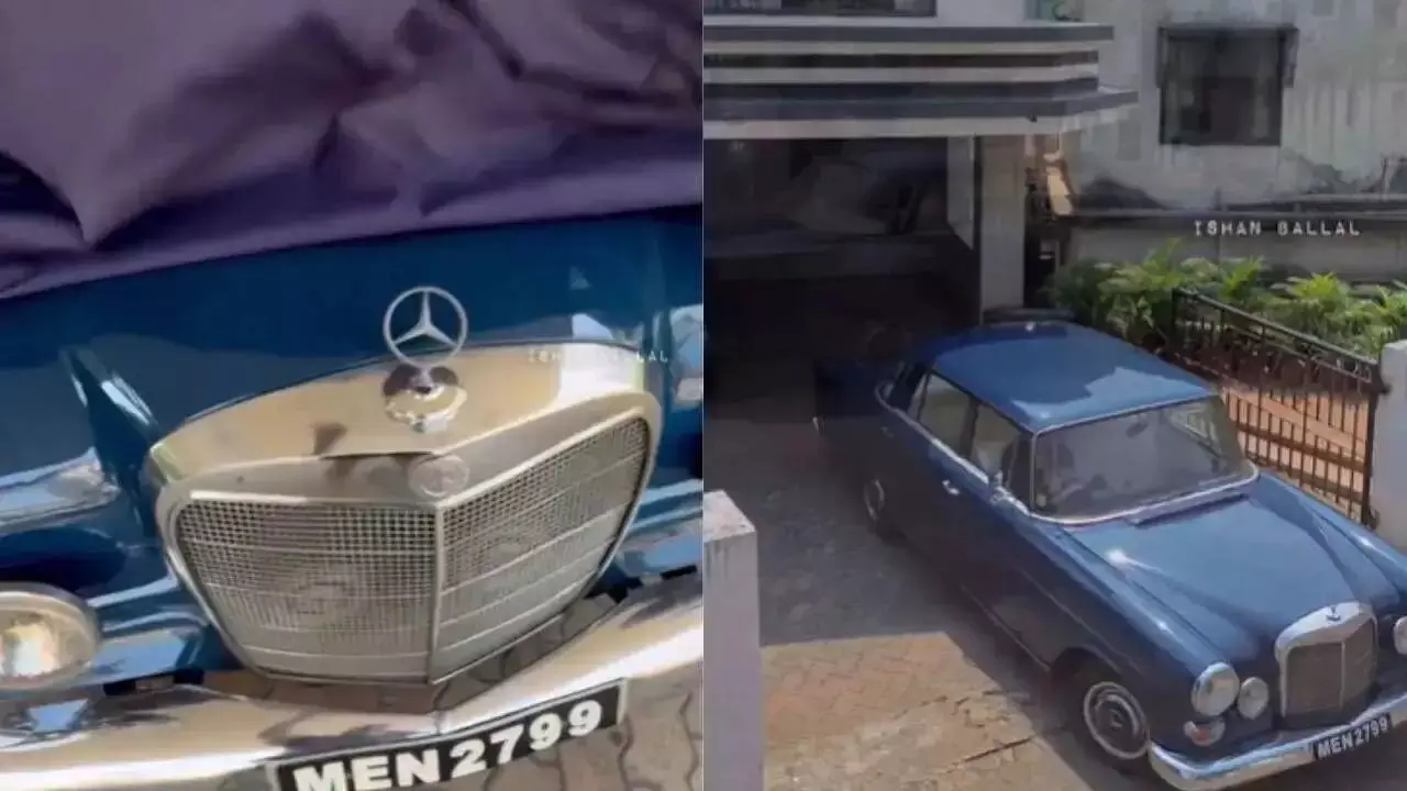 58 Years Later, Grandson Drives Grandfather’s Pristine 1967 Mercedes-Benz — Internet Amazed