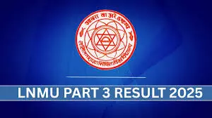 LNMU Part 3 Result 2025 Declared at lnmu.ac.in: Check UG Semester Results, Direct Link Here LNMU Part 3 Result 2025 Declared at lnmu.ac.in: Check UG Semester Results, Direct Link Here