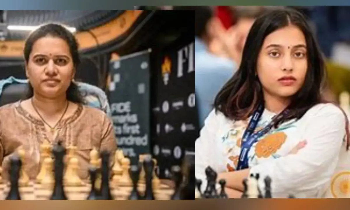 Indian Chess Power: Divya Deshmukh & Koneru Humpy Secure Draws in Womens World Cup Semifinal Game 1 Indian Chess Power: Divya Deshmukh & Koneru Humpy Secure Draws in Womens World Cup Semifinal Game 1