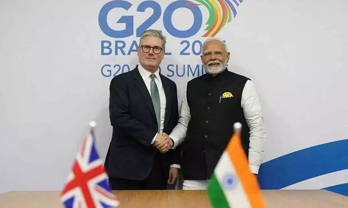 India-UK Seal Landmark Free Trade Deal, Target $120 Billion Trade by 2030