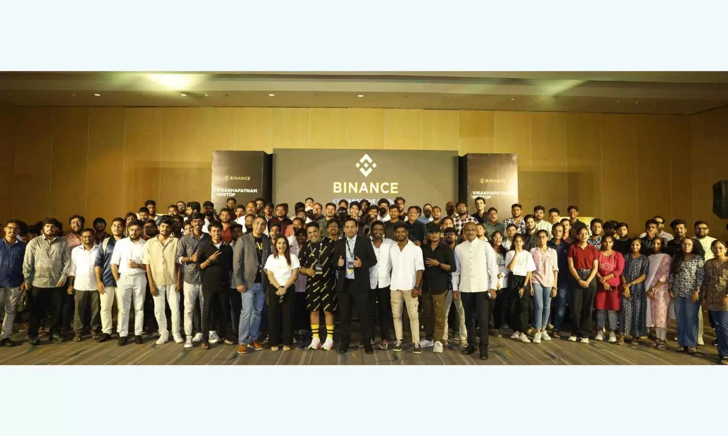 Binance Blockchain Yatra gets encouraging response in Vizag Binance Blockchain Yatra gets encouraging response in Vizag