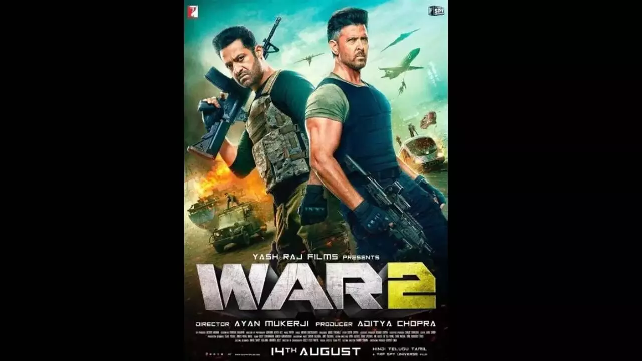 ‘War 2’ Trailer Sparks Frenzy: Hrithik Roshan vs Jr NTR Face-Off Leaves Netizens Saying “Screen Couldn’t Handle This Much Firepower” ‘War 2’ Trailer Sparks Frenzy: Hrithik Roshan vs Jr NTR Face-Off Leaves Netizens Saying “Screen Couldn’t Handle This Much Firepower”