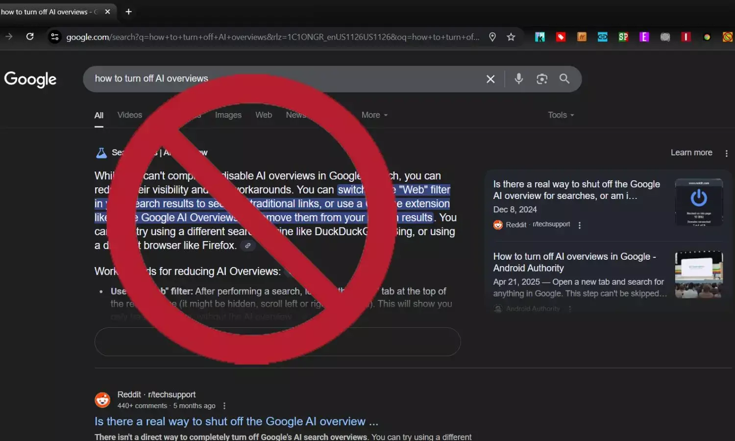 Google Search Dominated by AI? Heres How to Disable AI Overviews and Use Classic View