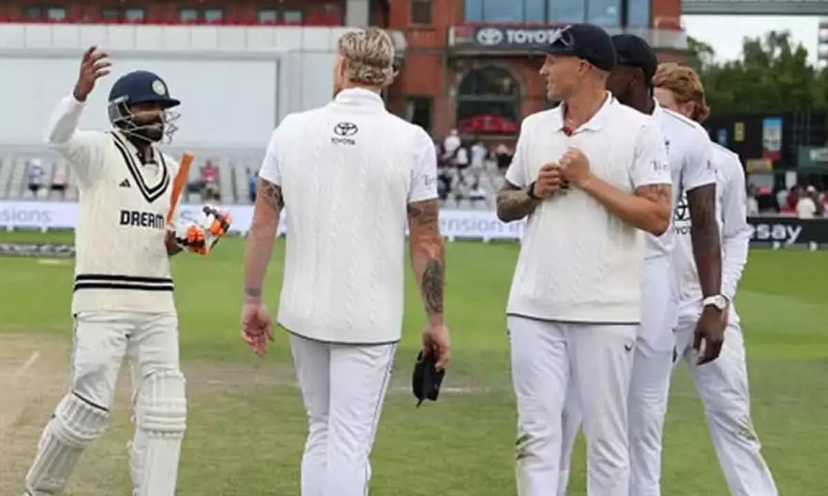 India vs England: Jadeja, Sundar Lead Fightback as Handshake Controversy Marks Day 5 Draw