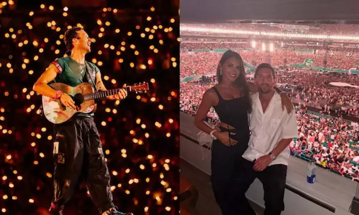 Lionel Messi Shines on Kiss Cam at Coldplay Concert—Chris Martin Calls Him “Greatest Athlete of All Time”